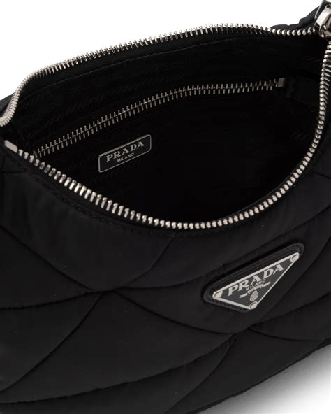 prada shoulder bag women's|Prada padded nylon shoulder bag.